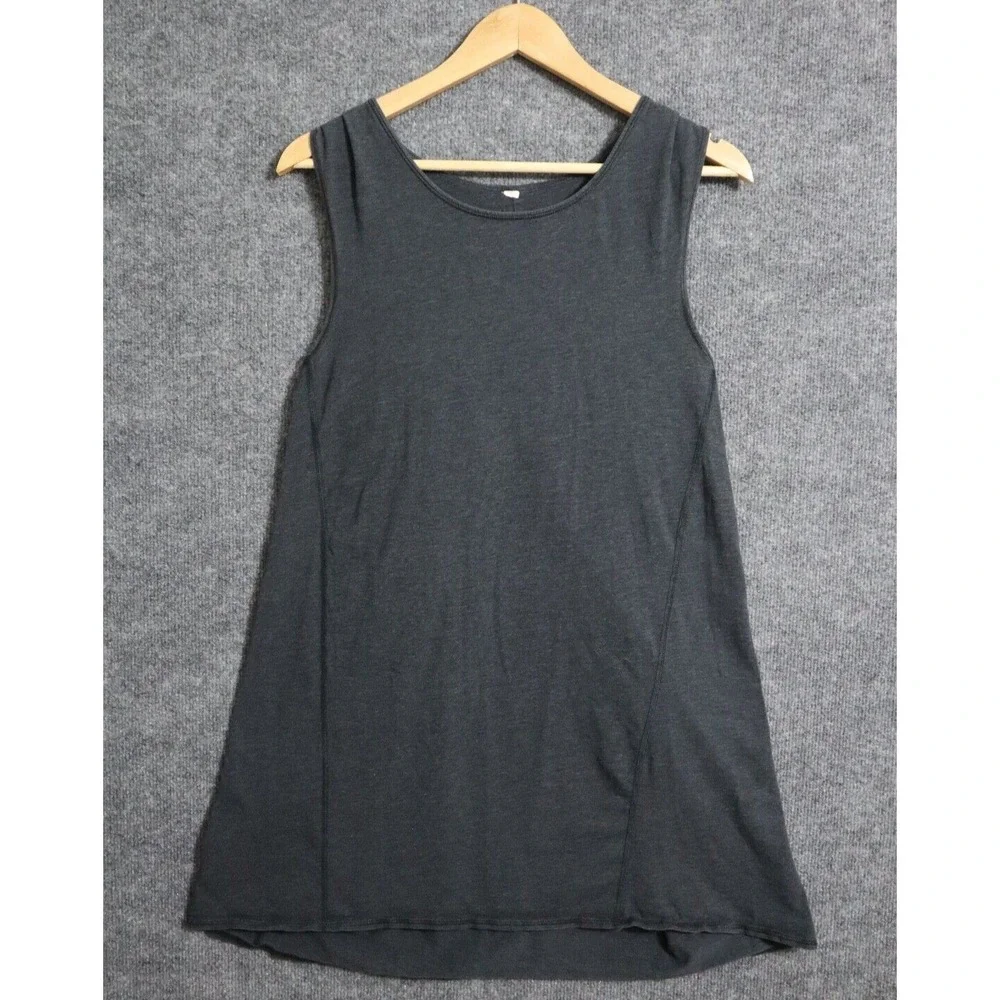 Lululemon Dress Women 6 Gray‎ Lululemon Salutation To Savasana Casual Athleisure